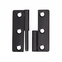 合頁定制廠家專業(yè)生產(chǎn)電泳黑色拆裝鉸鏈，脫卸合頁